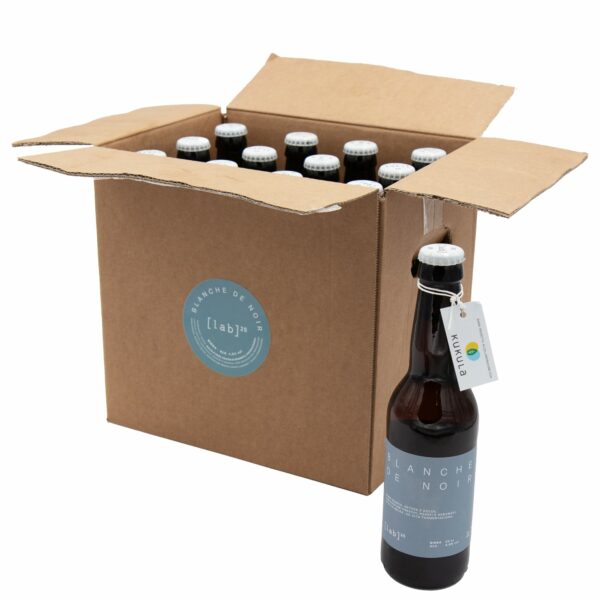 BOX 12 <br>BOTTIGLIE 33 CL<br> BLANCHE DE NOIR