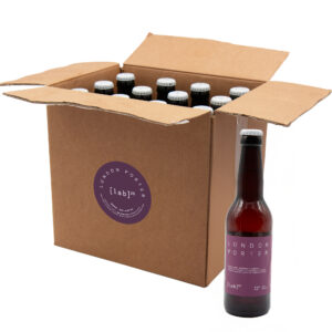 BOX 12 <BR>BOTTIGLIE 33 CL <BR> LONDON PORTER