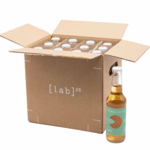 BOX 12 <br> BOTTIGLIE 27,5 CL <br>KOMBUCHA